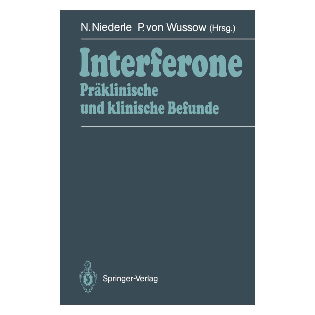 Springer Interferone (Deutsch, Softcover, Norbert Niederle, Peter v. Wussow) (55508174)