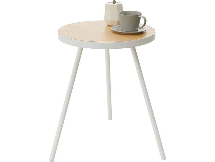 Yamazaki Bijzettafel Rond - Tower - Wit
