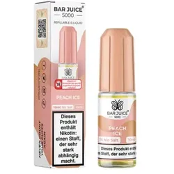 Peach Ice NicSalt Liquid by Bar Juice 5000 10ml / 10mg