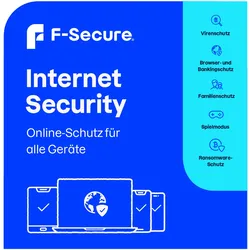 F-Secure Internet Security für alle Geräte [5 Geräte - 3 Jahre]