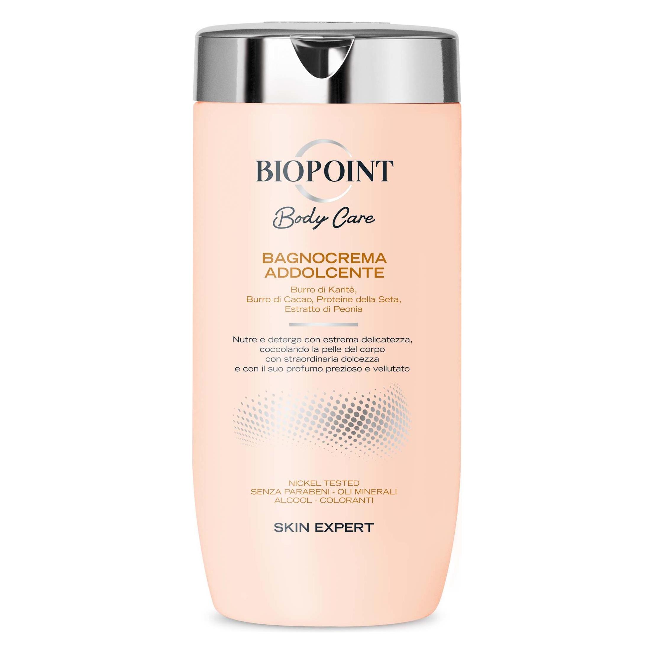 Biopoint Gentle Cream Bath with Silk Protein and Peony Extract 400ml (400 ml) (PV03816)