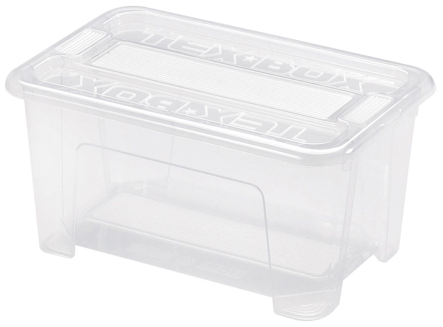 neutral Aufbewahrungsbox TEX 28,0 x 18,5 x 14,0 cm transparent 7201