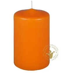 Jaspers Kerzen Stumpenkerzen apfelsine 120 x 70 mm, 10 Stück