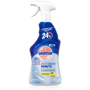Sagrotan Allzweckreiniger 24h Schutz, Zitrusbrise, gebrauchsfertig, mit Citrusduft, Spray 600ml