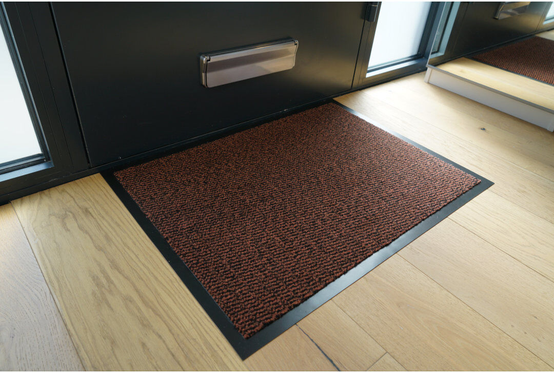 Sol 27 Outdoor Aarib Non-Slip Doormat Brown Rectangle 120cm x 180cm