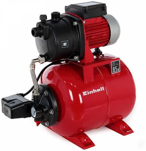 Groupe de surpression électrique Einhell GC-WW 6538 Set - réservoir 20 l - tuyau d'aspiration 7 m