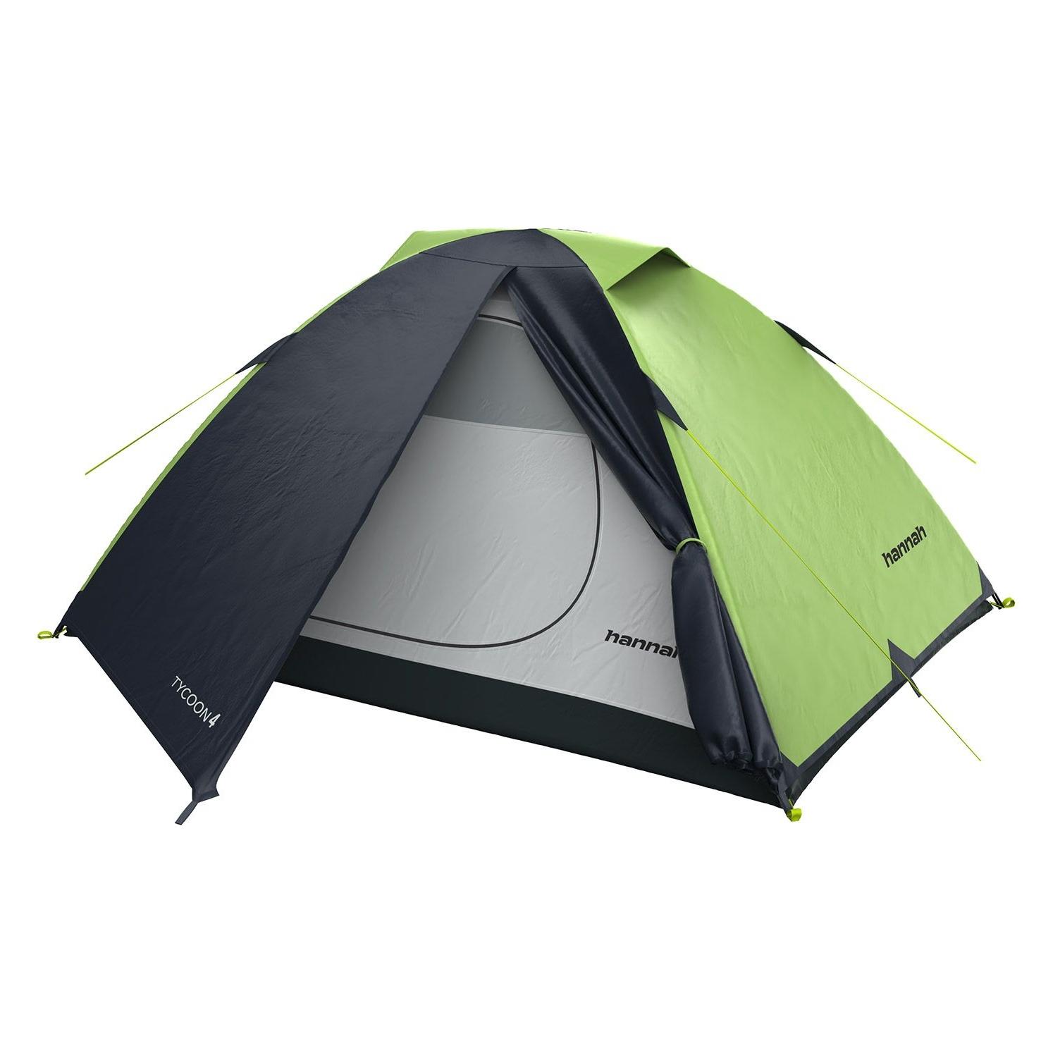 Hannah Outdoor Tycoon 4 Tent II, dome tent, green (Kuppelzelt, 4 kg, 4 Personen) (374021)