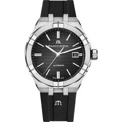 Maurice Lacroix Aikon Automatic AI6008-SS000-330-2 - Sonnenschliff,schwarz - 42mm