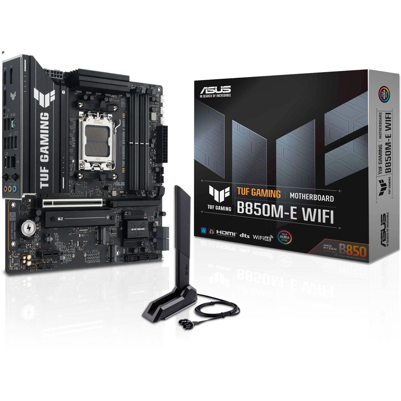 Asus TUF Gaming B850M-E WIFI AMD B850 So.AM5 DDR5 mATX Retail