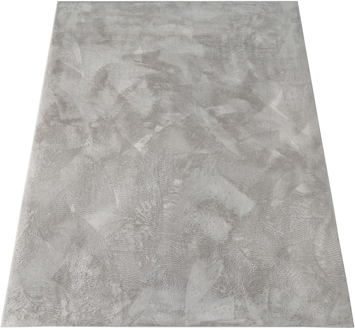Merkloos Ultra Soft en Wasbaar High-Pile Shaggy Vloerkleed van Polyester in Effen Kleur