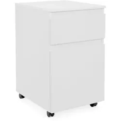 Rollcontainer Image Dekor Weiß