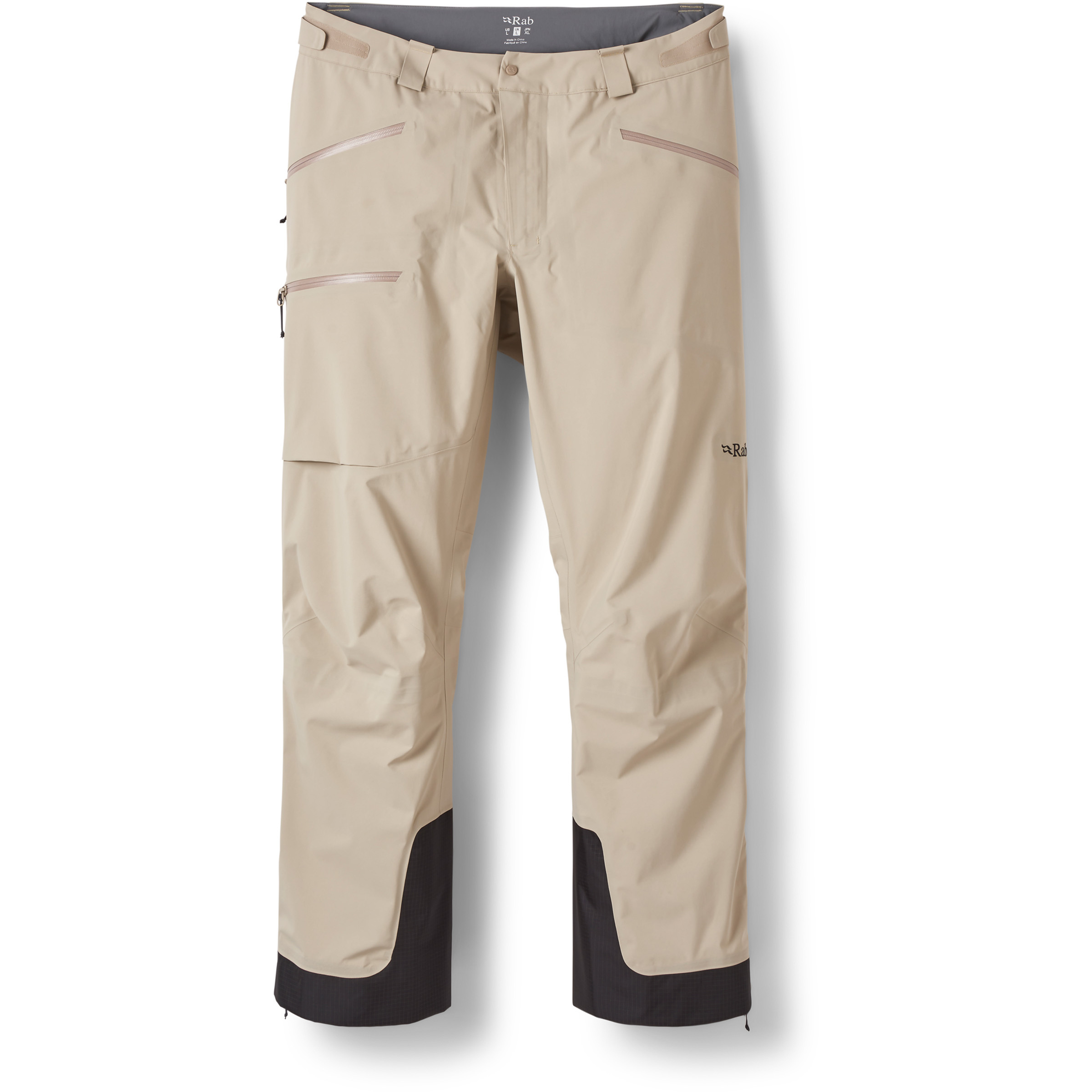 Rab Khroma Diffuse GTX Hose Herren Skihose beige Größe S Trekking Winddicht Wasserabweisend