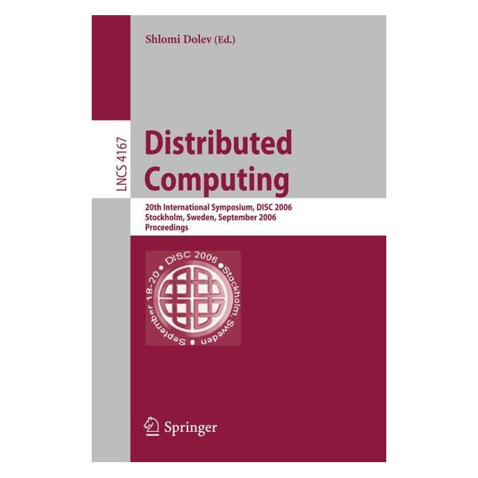 Springer Distributed Computing (Englisch, Softcover, Dolev Shlomi) (63530660)