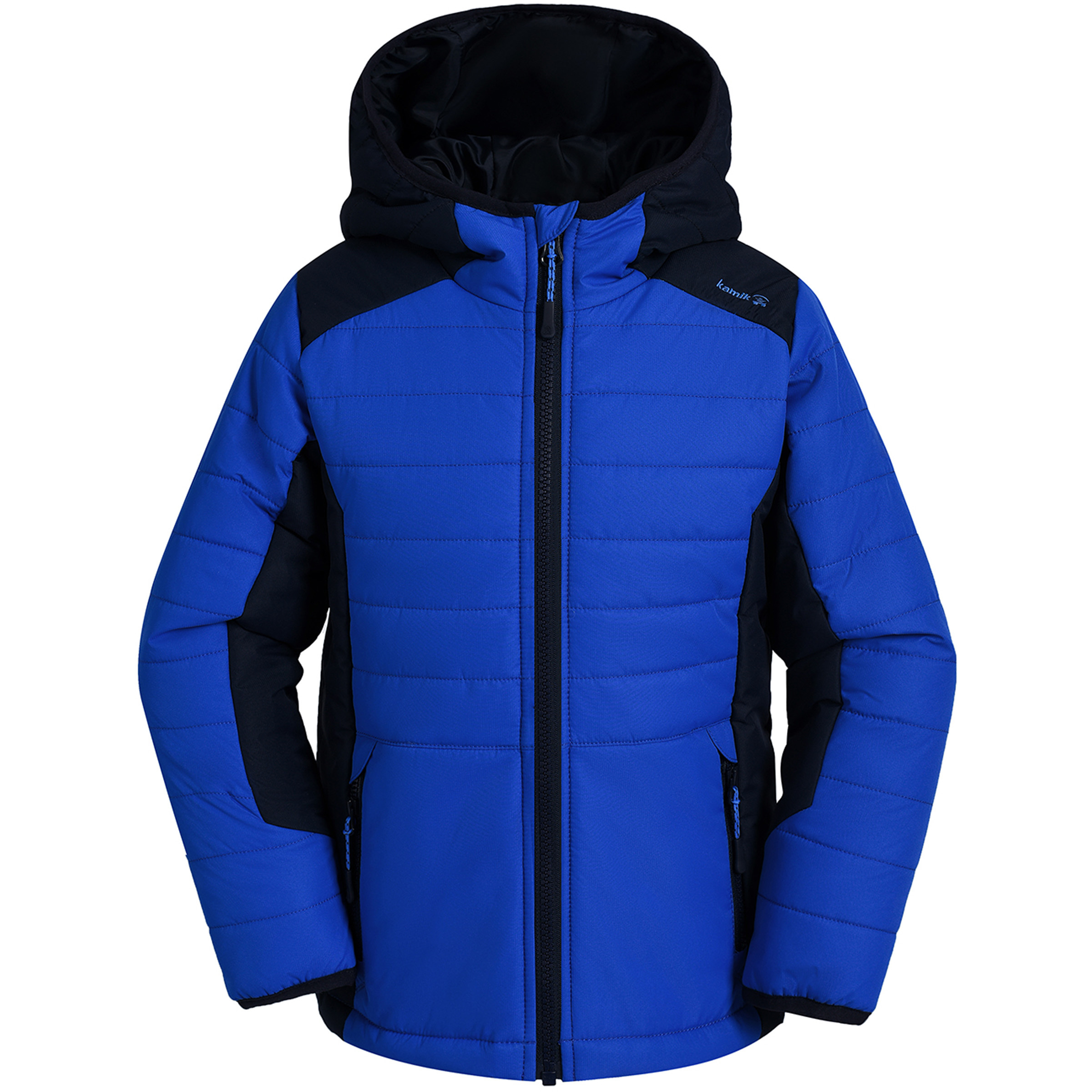 Kamik Neel Kinder Isolationsjacke blau Größe 116 Trekking Winddicht