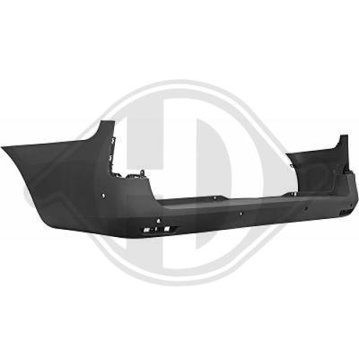DIEDERICHS Stoßfänger hinten 1668158 für Mercedes