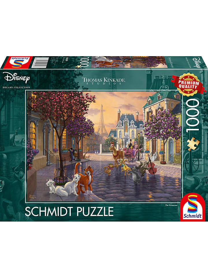 Schmidt Spiele 1.000tlg. Puzzle "The Aristocats" - ab 12 Jahren - onesize
