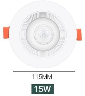 Uplifted Finds PIR Motion Sensor Recessed LED Ceiling Downlight 5W 10W 15W 20W Auto On Off Light warm White 15 W