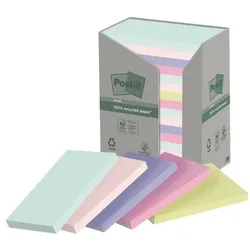 Post-it Notes (Recycle) 16 Haftnotizblöcke »Recycling Notes« im Tower türkis