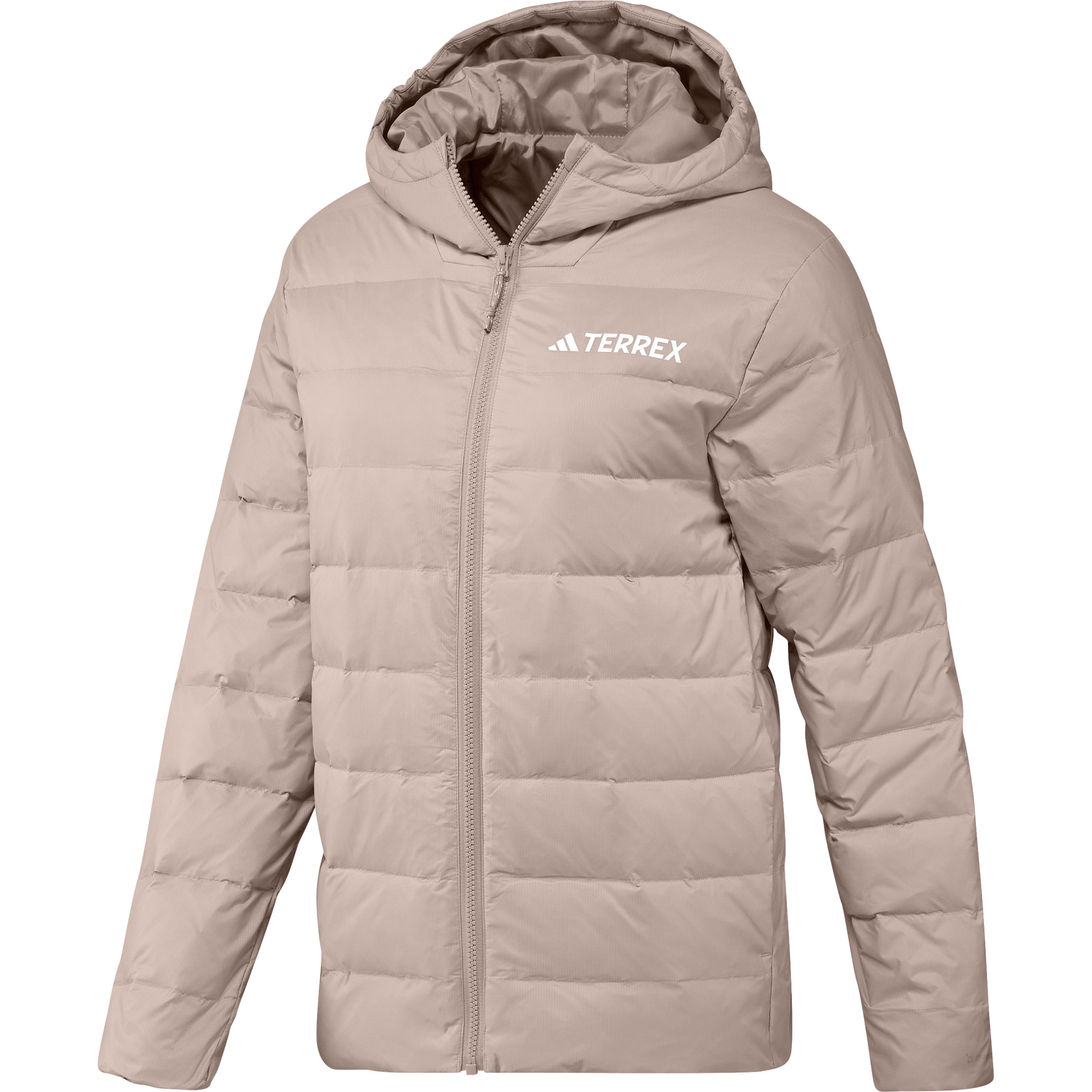 adidas Terrex Multi Essentials Light Down Damen Isolationsjacke beige Größe L Trekking Isolierend