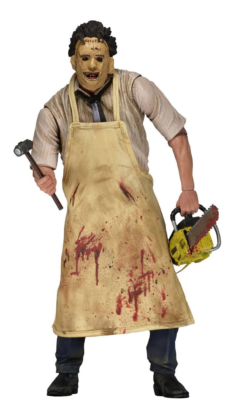 NECA Texas Chainsaw Massacre Leatherface Retro Actiefiguur Ultimate, 18 cm