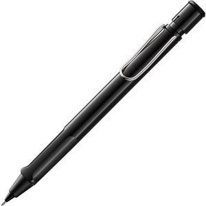 Lamy Druckbleistift safari 119, schwarz, Kunststoff, HB, mit Radiergummi, Strichbreite 0,5 mm
