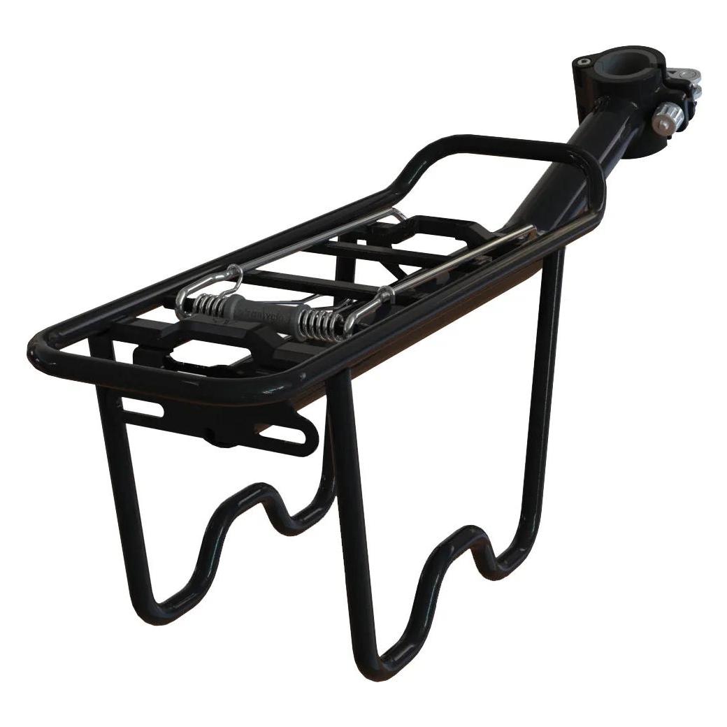 Atran Velo AtranVelo Atranvelo AtranVelo Unisex - Erwachsene Tour 365 BS Seatpost AVS Gepäckträger, Schwarz, 24 (1479BS-71)