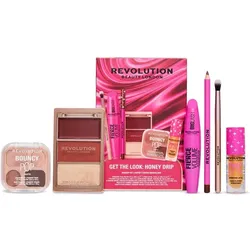 Makeup Revolution, Zubehör Make-up, Revolution Make Up Get The Look Honey Drip Case 6 pcs
