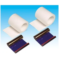 DNP Papier DM6840 2 Rollen je 200 St. 15x20 für DS40 (15x20 cm), Fotopapier, Weiss