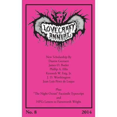 Lovecraft Annual No. 8 (2014), Taschenbuch von , Hippocampus press, 978-1-61498-112-1
