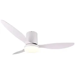 Reality Leuchten Deckenventilator Göteborg Kunststoff Weiß