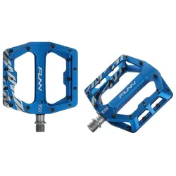 FUNN Fundamental Plattformpedale, 9/16 Zoll Achse, Blau
