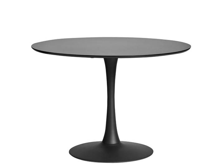 Calicosy Tisch - oda 110/110/75 cm, Schwarz, Holz, 110x75x110 cm, Esszimmer, Esstische