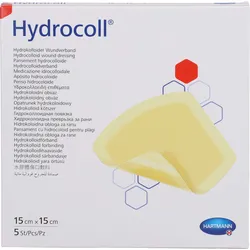 Hydrocoll Wundverband 15x15cm 5 ST