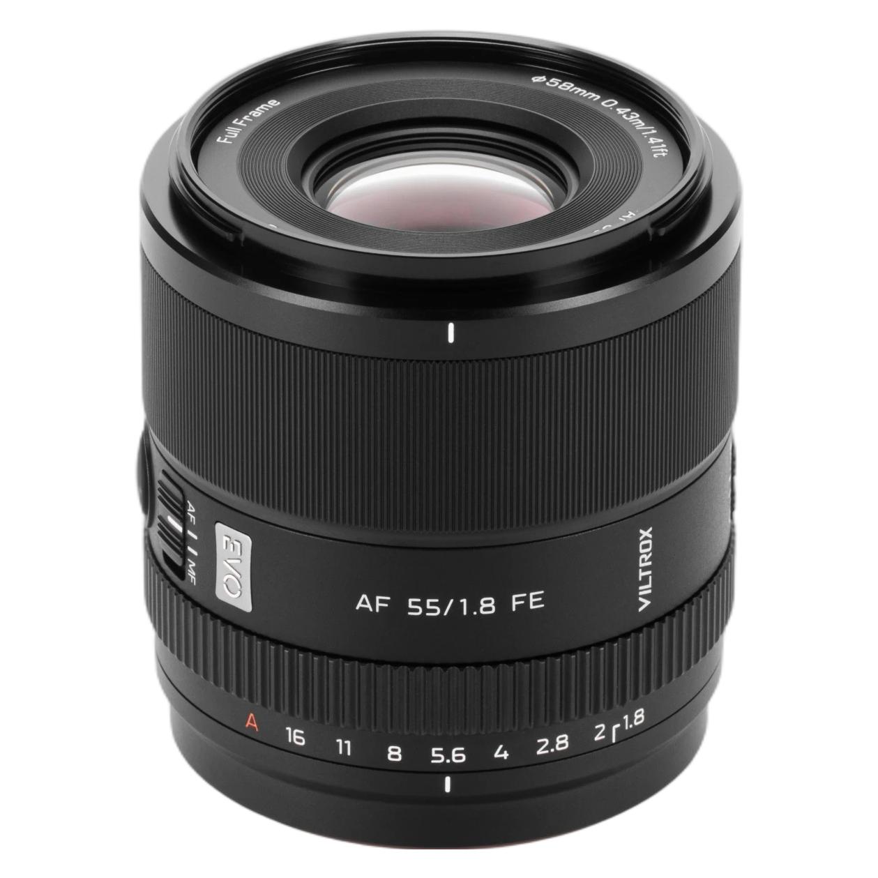 Viltrox 55mm F/1.8 EVO Full Frame Lens for Sony FE (Sony E, Vollformat) (AF 55/1.8 FE)