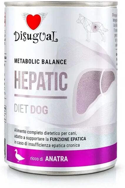 Disugual Dog Hepatic de Pato 6 uds x 400g