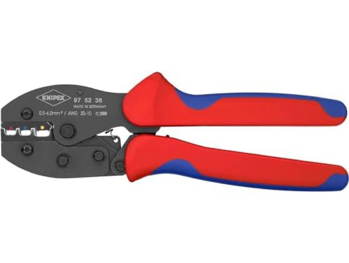 Knipex PreciForce Pince à sertir avec poignées multimatières 220\, 97 52 36 Mm
