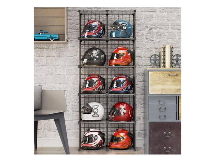LuxusKollektion Regalwürfel Aufbewahrungsschrank Helme & Hüte 10 Cubes, 1-tlg.