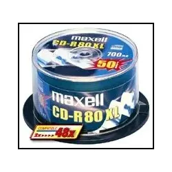 Maxell CD-R 80min 700MB spindle 50pk 48x 50 Stück(e)