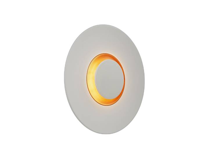 Applique blanche et or led 25W Ø51 cm Big Bang