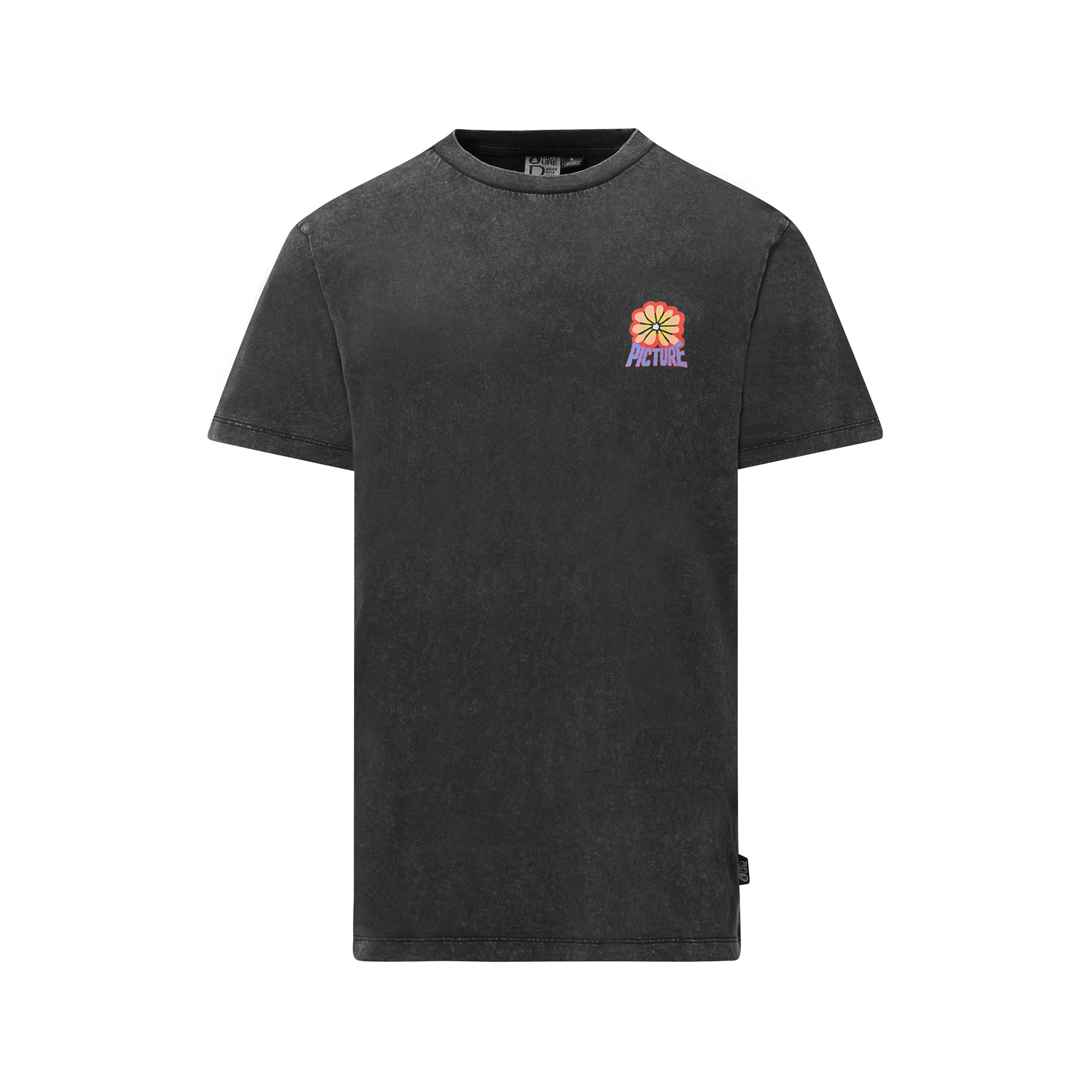 Picture Karo Herren T-Shirts grau Größe XL Lifestyle Hautfreundlich