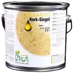 LIVOS Albanto Korksiegel 799 farblos - 0,75 l Gebinde