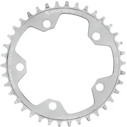 WOLF TOOTH Kettenblatt 1-fach 110 BCD | Drop-Stop B | raw silver 38 Z�