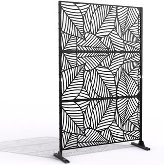 Uixe Free Standing Decorative Outdoor Privacy Screen