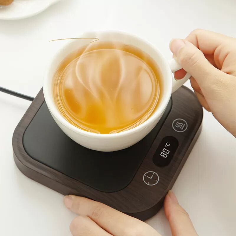 INF Intelligenter Untersetzer mit konstanter Temperatur Braun