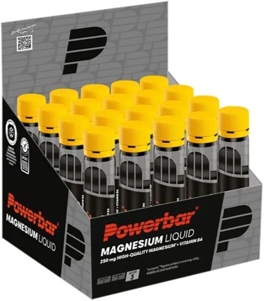 PowerBar Magnesio Líquido 250 mg 20 uds x 25 ml Limón