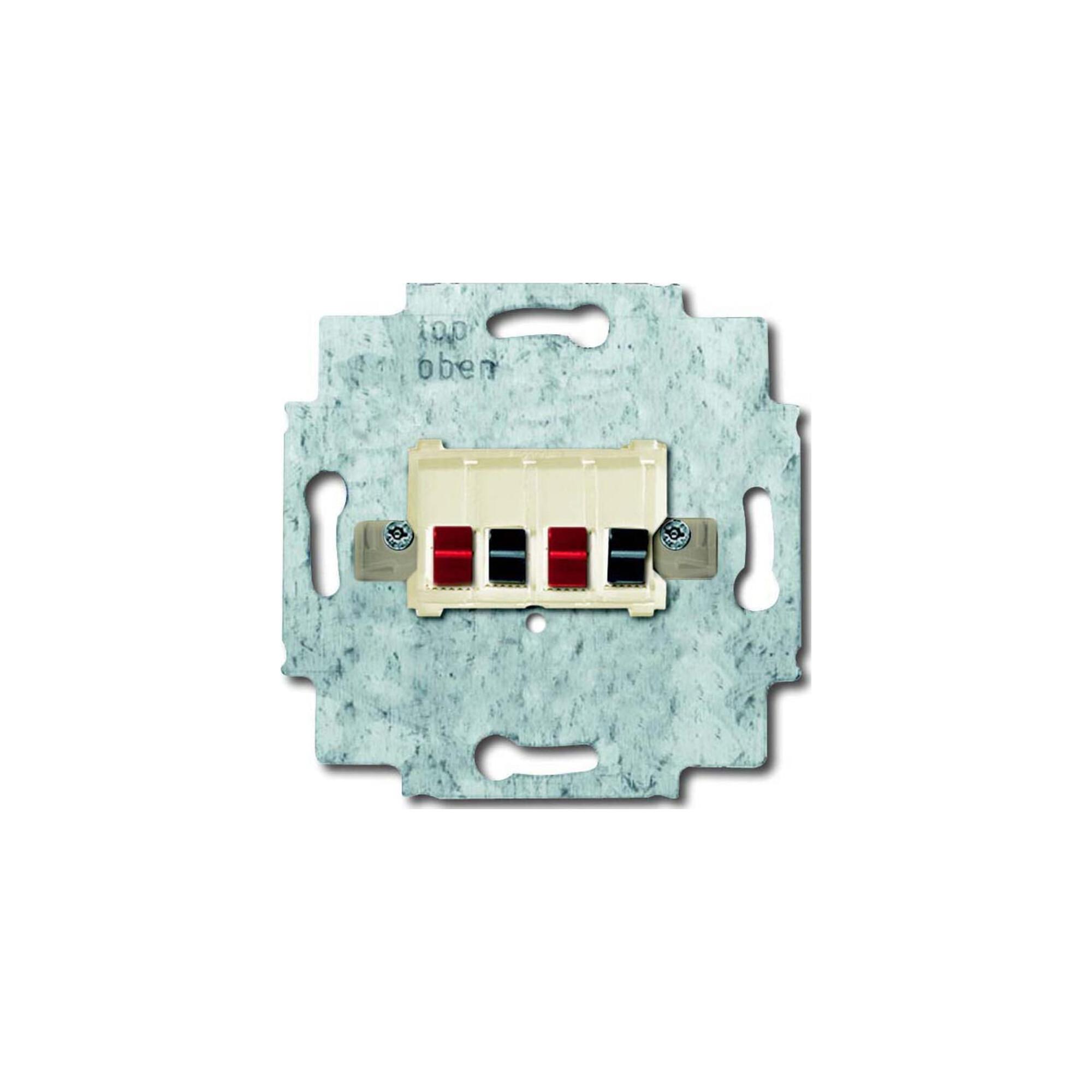 Busch-Jaeger Lautsprecher-Anschlussdose 2fach, weiß 0248/02-101 (2CKA000230A0402)