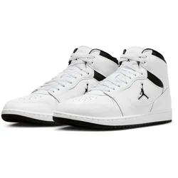 NIKE Jordan Access Court Mid Sneaker Herren 100 - white/black 44