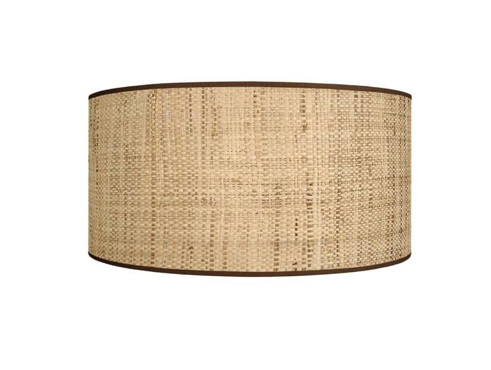 Abat-jour teinture naturelle jute crème