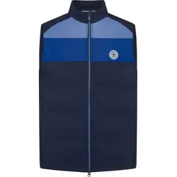 Penguin Insulated Full Zip Mixed Media Herrengolfweste Navy - S