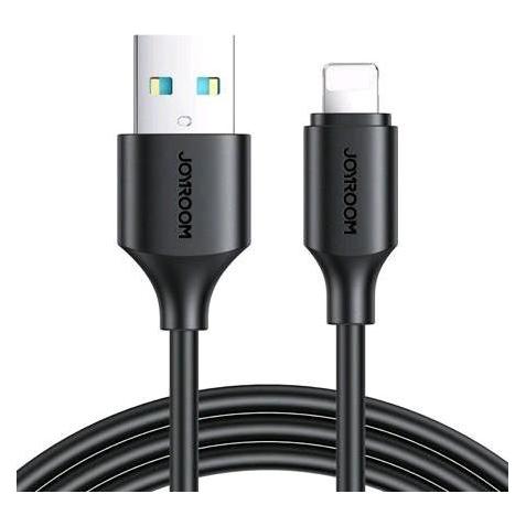 Joyroom S-UL012A9 2.4A USB-A to Lightning Fast Charging Data Cable 2m-Black (2 m, USB 3.2 Gen 1, 20 W) (S-UL012A9)